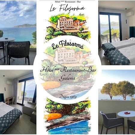 Hotel Restaurant Le Filosorma แกเลเรีย ภายนอก รูปภาพ