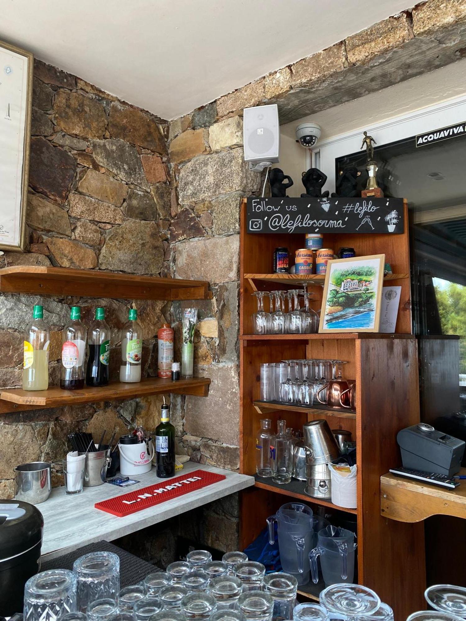 Hotel Restaurant Le Filosorma แกเลเรีย ภายนอก รูปภาพ