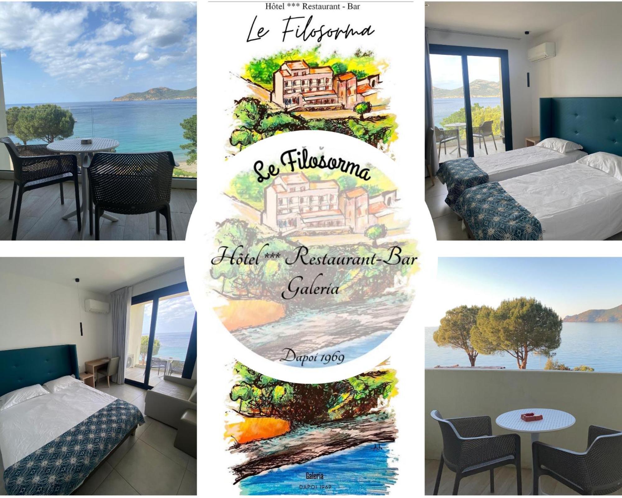 Hotel Restaurant Le Filosorma แกเลเรีย ภายนอก รูปภาพ